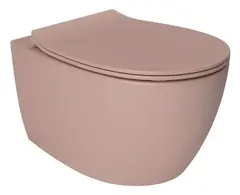 Isvea Sentimenti Neo 10AR02010SV-2S Подвесной безободковый унитаз, лососевый матовый фото