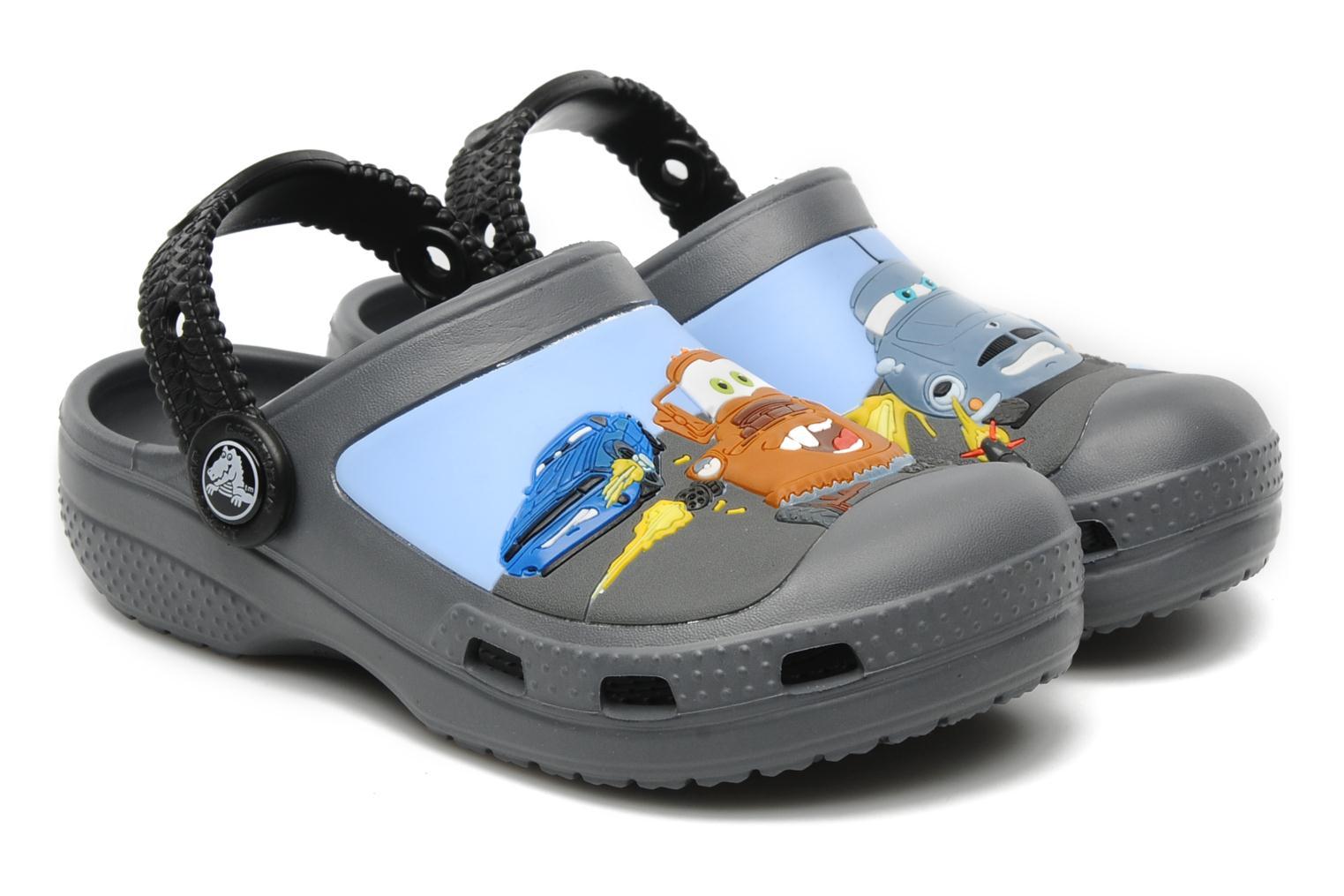 Сабо Крокс (Crocs) пляжные шлепанцы кроксы для мальчиков, цвет серый