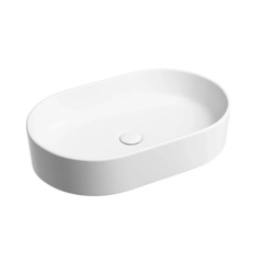 Ceramica Nova Element CN6048MW Умывальник чаша накладная овальная, 60.8x38.5, цвет: белый матовый фото