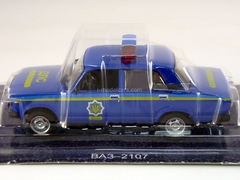 VAZ-2107 Lada DPS Militsiya Ukraine 1:43 DeAgostini World's Police Car #29
