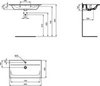 Ideal Standard Connect Air E0279V3 Раковина подвесная, 84х46