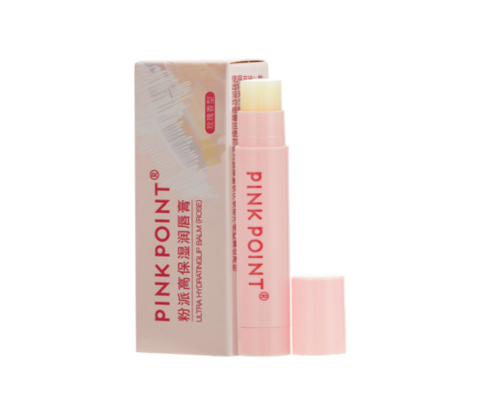 (0.2pv)PINK POINT Бальзам для губ с эффектом глубокого увлажнения (аромат розы), 3 гр