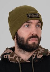 Двустороняя шапка Remington Тight knit brown/red