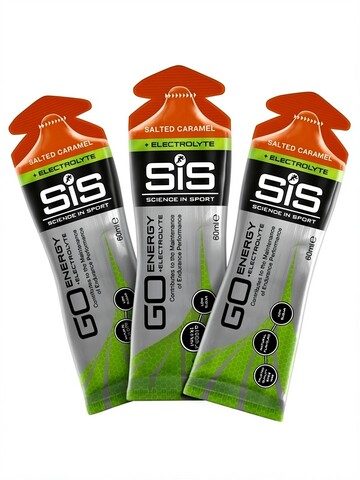 Набор углеводных гелей с электролитами SIS Go Isotonic Gel + Electrolyte 60 мл соленая карамель