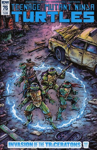 Teenage Mutant Ninja Turtles Vol 5 #76 (Cover B)