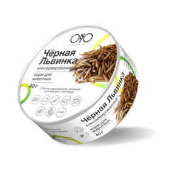 Консервированная черная львинка ONTO 40 г, для насекомоядных животных