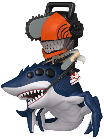 Funko POP! Rides Chainsaw Man Reze Movie: Chainsaw Man & Beam (147)