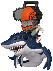 Funko POP! Rides Chainsaw Man Reze Movie: Chainsaw Man & Beam (147)