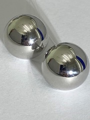 Полусферы 1,6 (пусеты из серебра)