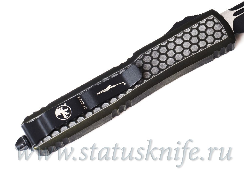 Нож Microtech Ultratech 123-1HXWODS Hex Pattern Signature Series