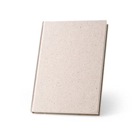 ORGANIC RIGID. Блокнот формата А5 с жесткой обложкой из органического слонового материала (95%)