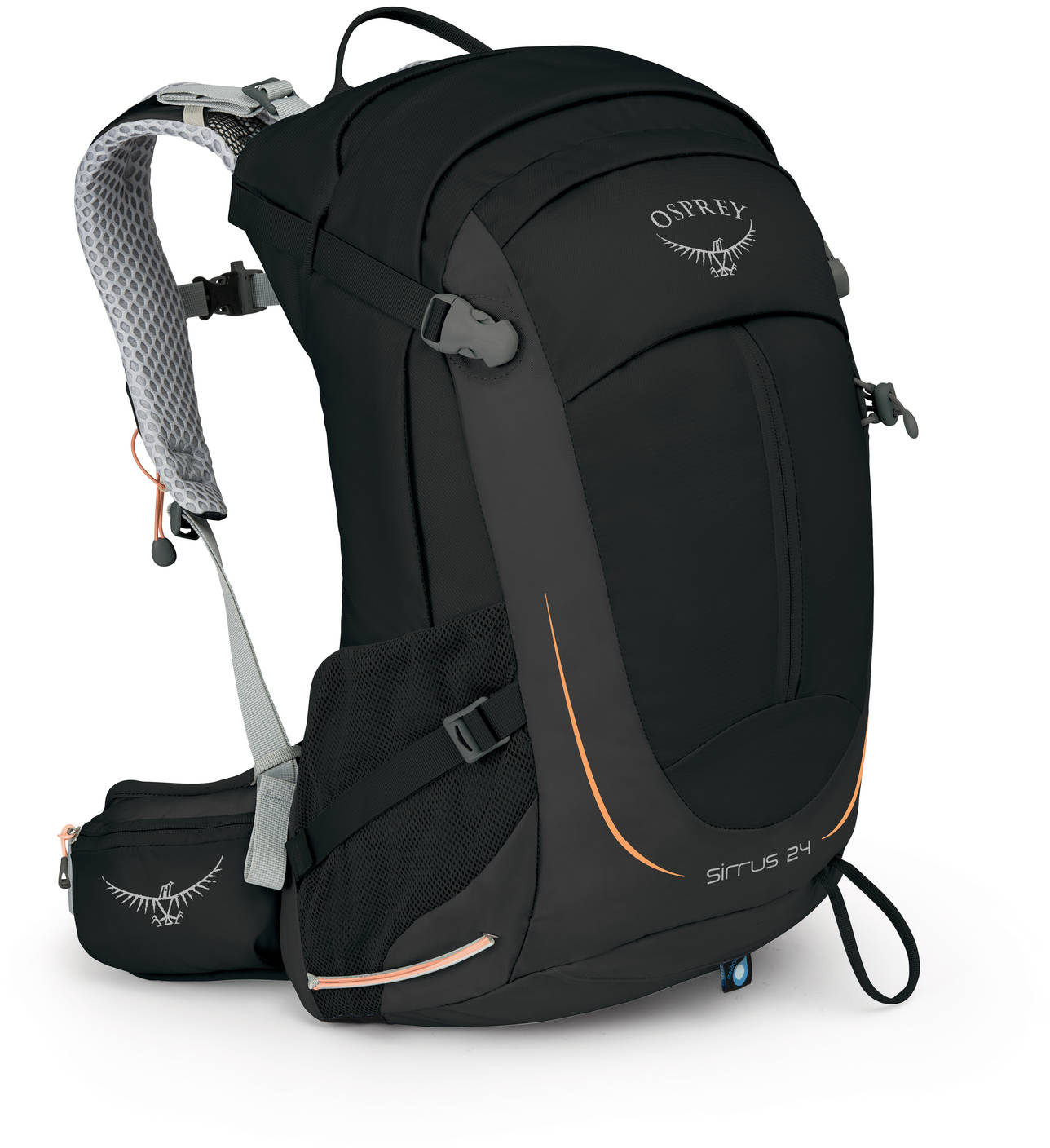 Туристические рюкзаки Рюкзак туристический женский Osprey Sirrus 24 Sirrus_24_S17_Side_Black_web.jpg