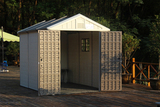 Садовый пластиковый сарай HouzBlock Comfort-3 (2.2x3.3 м)