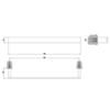 Gessi Rettangolo 20900#031 Полотенцедержатель 45см, цвет: хром