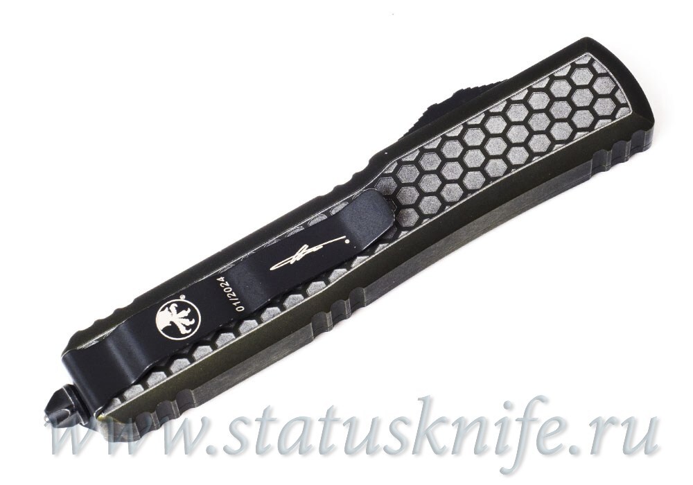 Нож Microtech Ultratech 123-1HXWODS Hex Pattern Signature Series