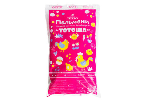 Пельмени куриные "Тотоша", 1кг