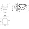 Ideal Standard Connect E272701 Унитаз подвесной