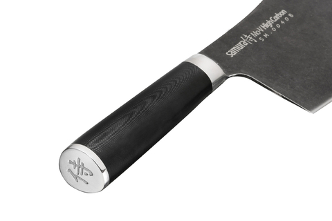 Топорик кухонный 180мм Samura Mo-V Stonewash SM-0040B/K