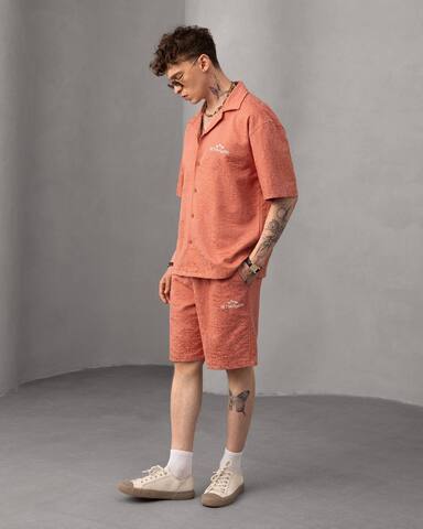 Рубашка Pluseighteen 976491pink