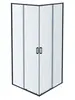 Aquatek AQ ARI KV 10020GM AQ ARI KV 10020GM Душевой уголок квадратный, двери раздвижные 1000x1000x2000 профиль оружейная сталь, стекло прозрачное