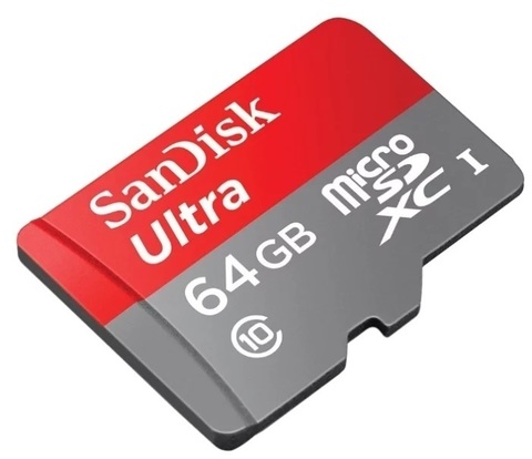 Карта памяти SanDisk microSDXC 64 Gb UHS-I Ultra Class10 (80MB) Карта памяти SanDisk microSDXC 64 Gb UHS-I Ultra Class10 (80MB)