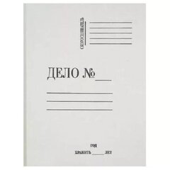 
          Папка-обложка "Дело" COLORCODE, А4, картон мелованный, 300г/м2, белый