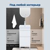 Aquanet 346040 Тумба Слим 40 напольная 2 ящ. цв.белый сатин (346040)