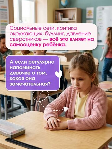 Раскраска для ДЕВОЧЕК терапевтическая с аффирмациями