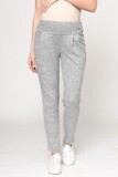 Брюки для беременных 12296 серый меланж