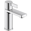 Duravit D-Neo DE1021002010 Смеситель для раковины на 1 отв., без донного клапана, h=165мм, излив 109мм, EcoStart цвет: хром
