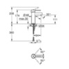GROHE Essence 34294001 Смеситель для раковины