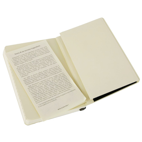 Блокнот Moleskine Classic Soft Pocket, цвет черный, в клетку