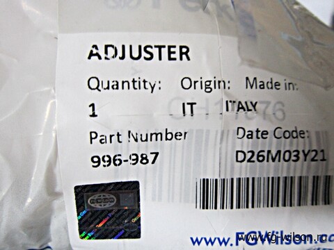 Болт / ADJUSTER АРТ: 996-987