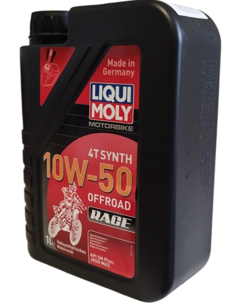 Моторное масло Liqui Moly Motorbike 4T Synth Offroad Race 10W50 синтетическое 1л