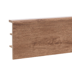Плинтус дюрополимерный Rico Concept Кедр бурбон 80208 80х20х2200 мм