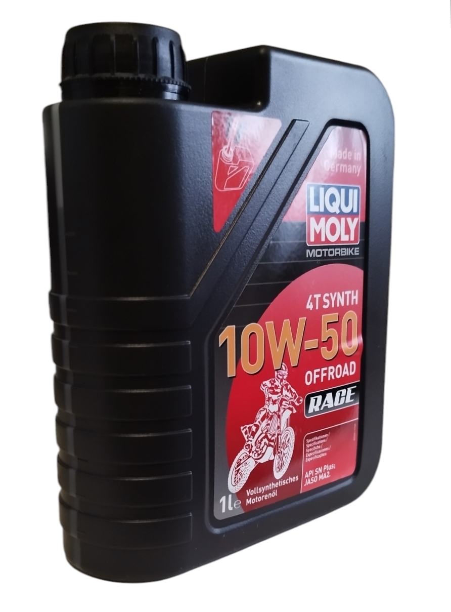 Моторное масло Liqui Moly Motorbike 4T Synth Offroad Race 10W50 синтетическое 1л