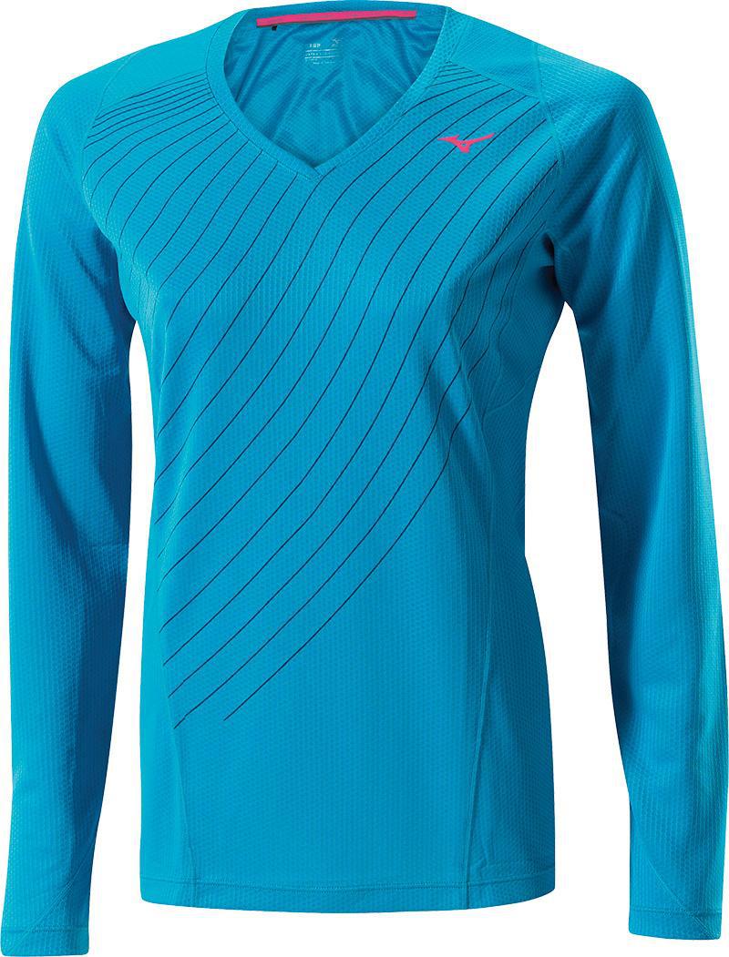Рубашка беговая Mizuno Warmalite L/S TEE женская