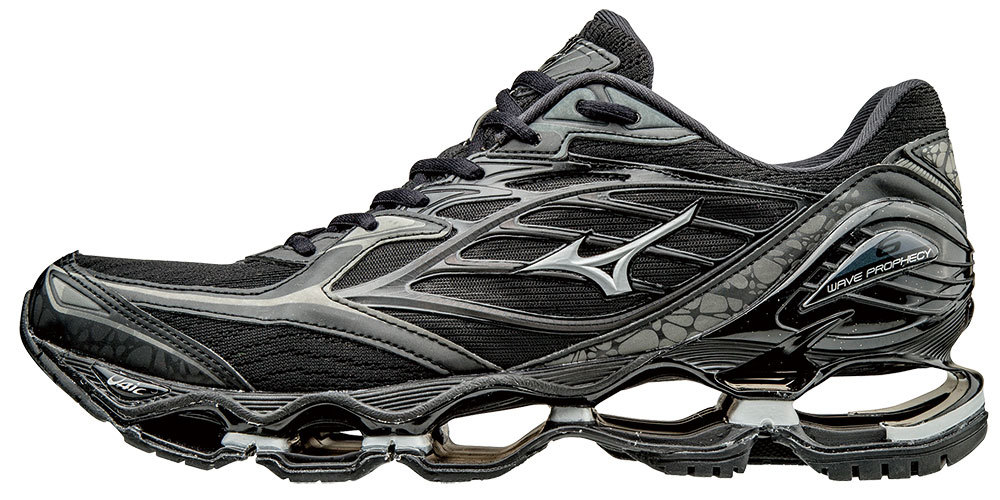 Кроссовки для бега мужские Mizuno Wave Prophecy 6 Nova черные - 5