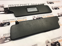 Черные солнцезащитные козырьки для Лада 4х4,Урбан