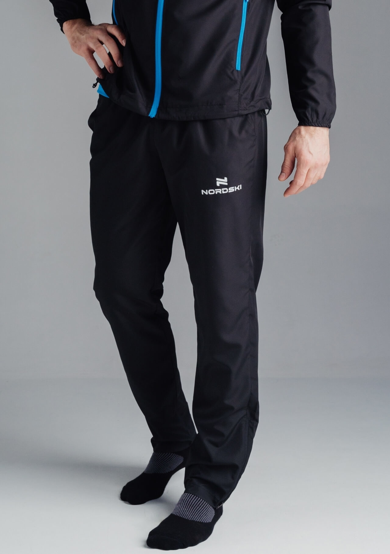 Мужские брюки для бега Nordski Motion black