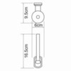 WasserKRAFT Oder K-3097 Держатель туалетной бумаги, цвет: хром