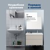 Aquanet 365926 Тумба с раковиной Nova Lite 2.0 90 R 2 ящ. цв. бежевый (365926)