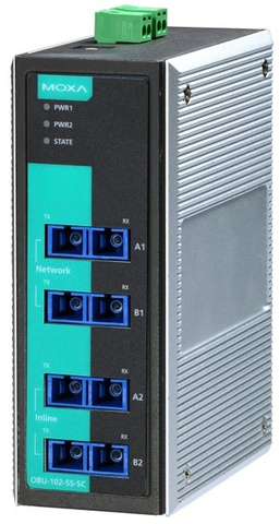 Коммутатор MOXA OBU-102-SS-SC