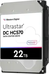Жесткий диск серверный HDD WD 22TB Ultrastar 3.5