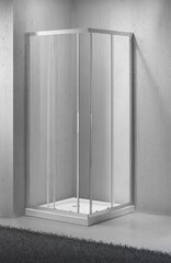 BelBagno Sela SELA-A-2-90-C-CR Душевой уголок квадратный, цвет: хром фото