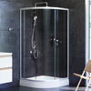 Am.Pm W88G-205-090MT64 X-Joy Twin Slide.  Душевое ограждение без  поддона. 90x90. профиль мат хром