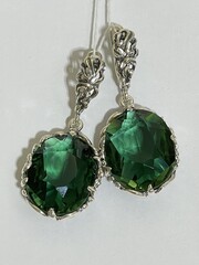 Аида (серьги из серебра)