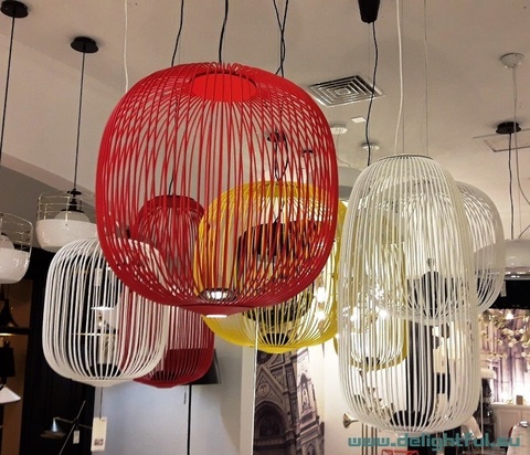 подвес    FOSCARINI SPOKES ( красный )