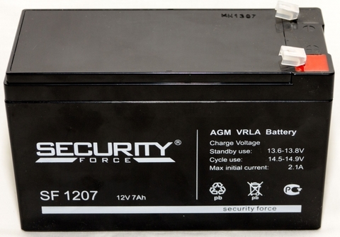 Аккумуляторная батарея Security Force SF 1207