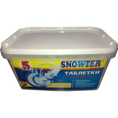 Таблетки для посудомоечных машин Snowter 5 в 1 (365 штук в упаковке)